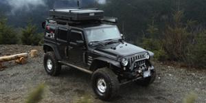 Jeep Wrangler with Black Rhino Voyager